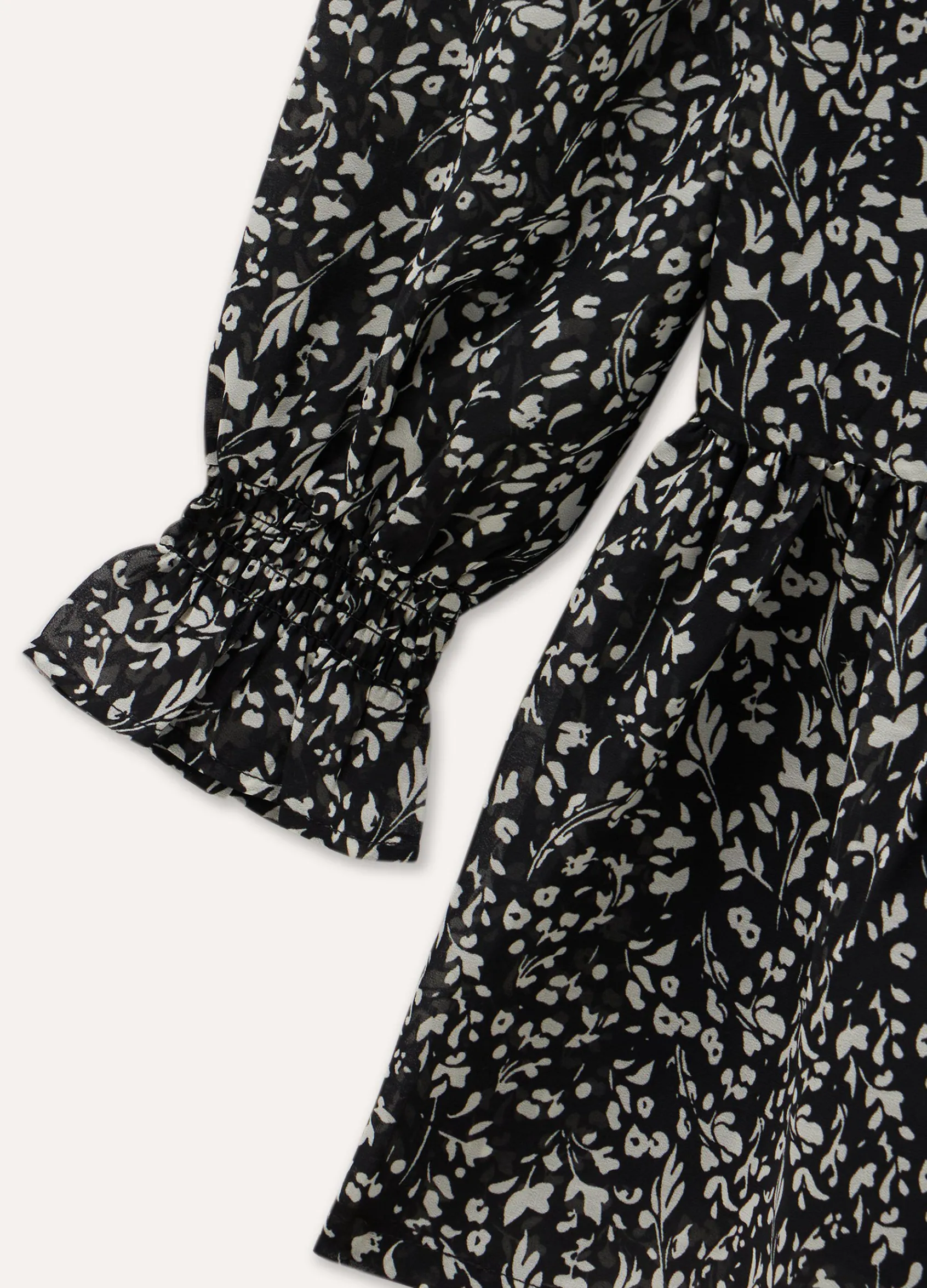 Blukids Abito con punto smock ragazza- Vestiti