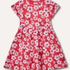 Blukids Abito corto in puro cotone bambina- Vestiti