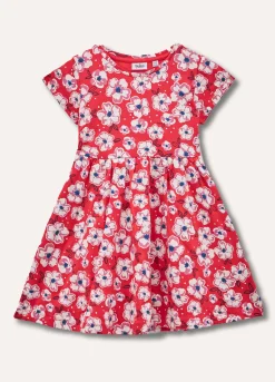 Blukids Abito corto in puro cotone bambina- Vestiti