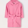 Blukids Accappatoio in puro cotone con cappuccio neonata- Intimo