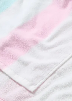 Blukids Asciugamano in spugna di puro cotone bambina- Mare