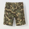 Blukids Bermuda camouflage in puro cotone ragazzo- Pantaloni