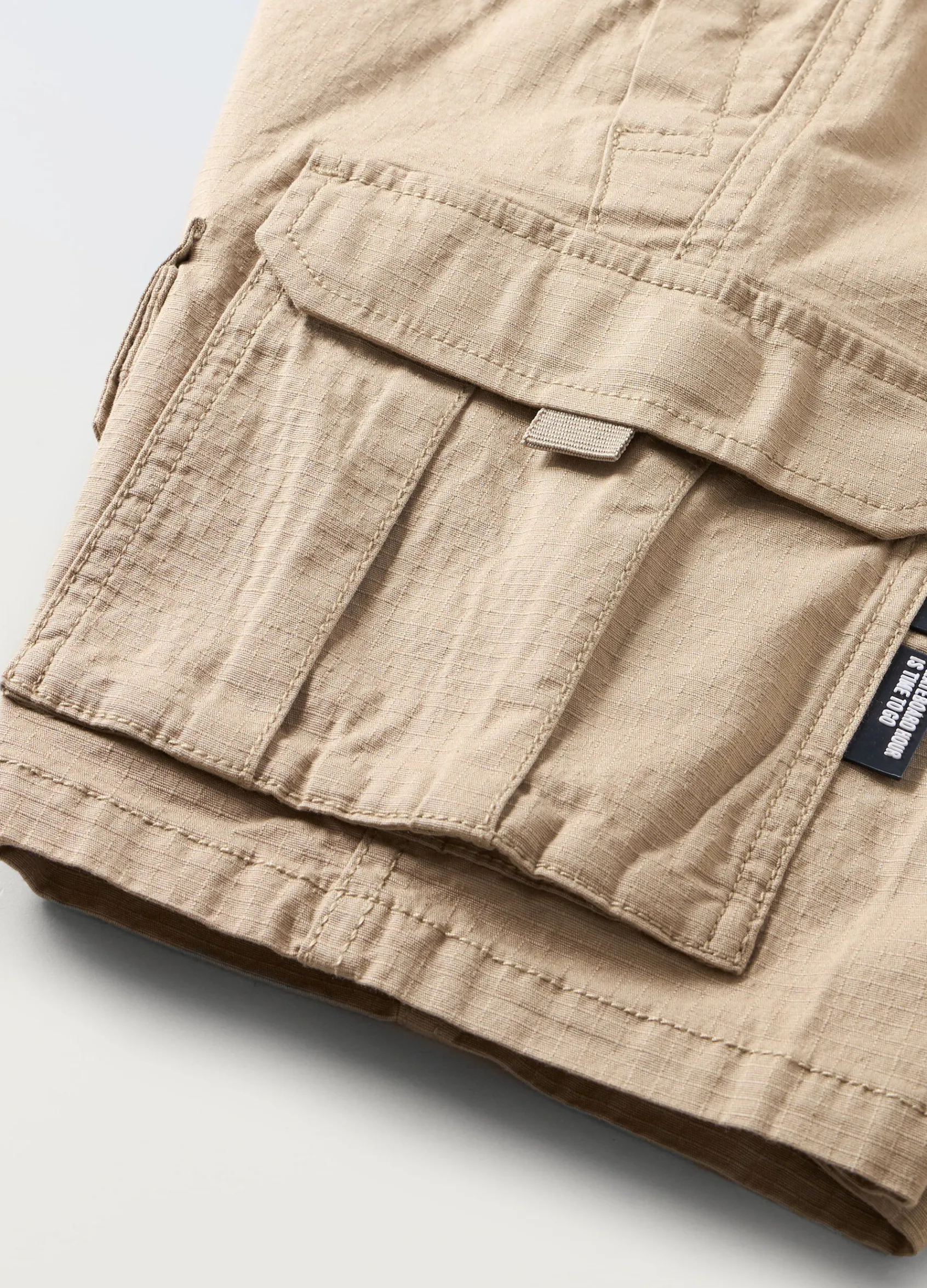 Blukids Bermuda cargo in puro cotone ragazzo- Pantaloni