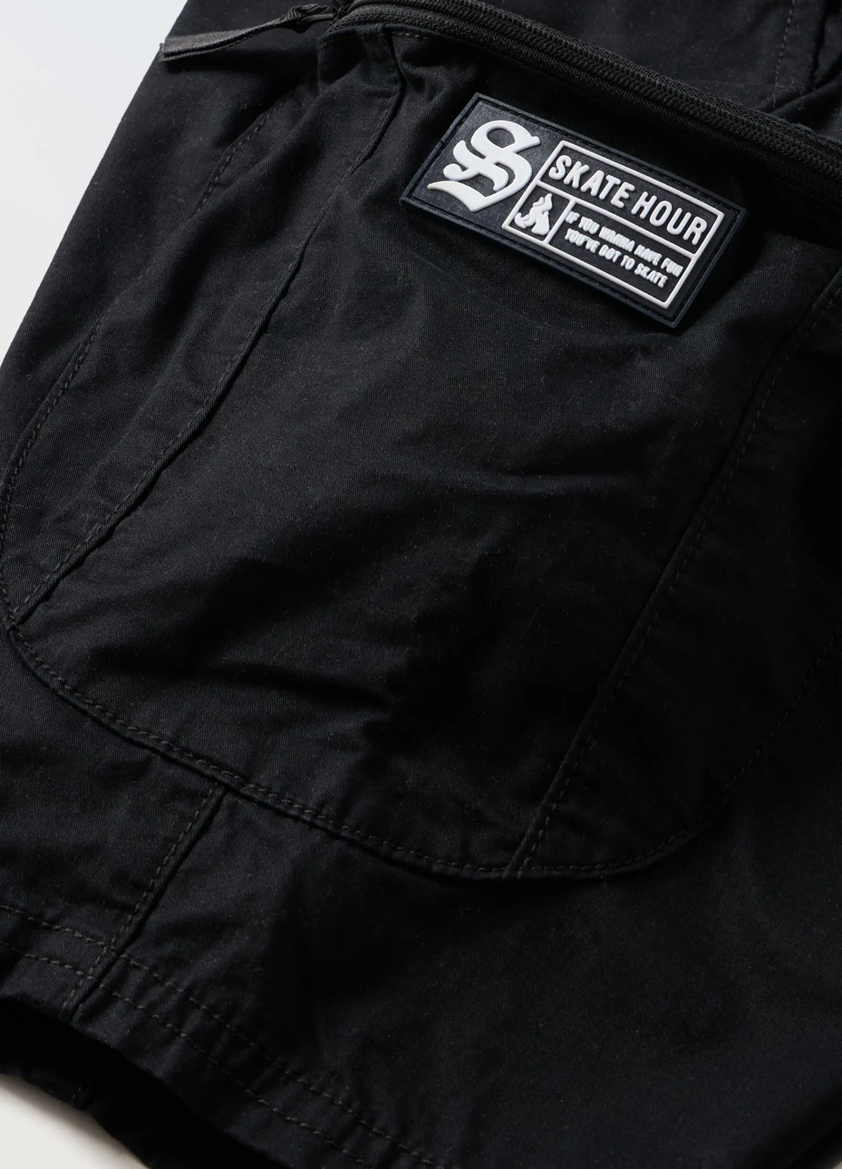 Blukids Bermuda cargo in puro cotone ragazzo- Pantaloni