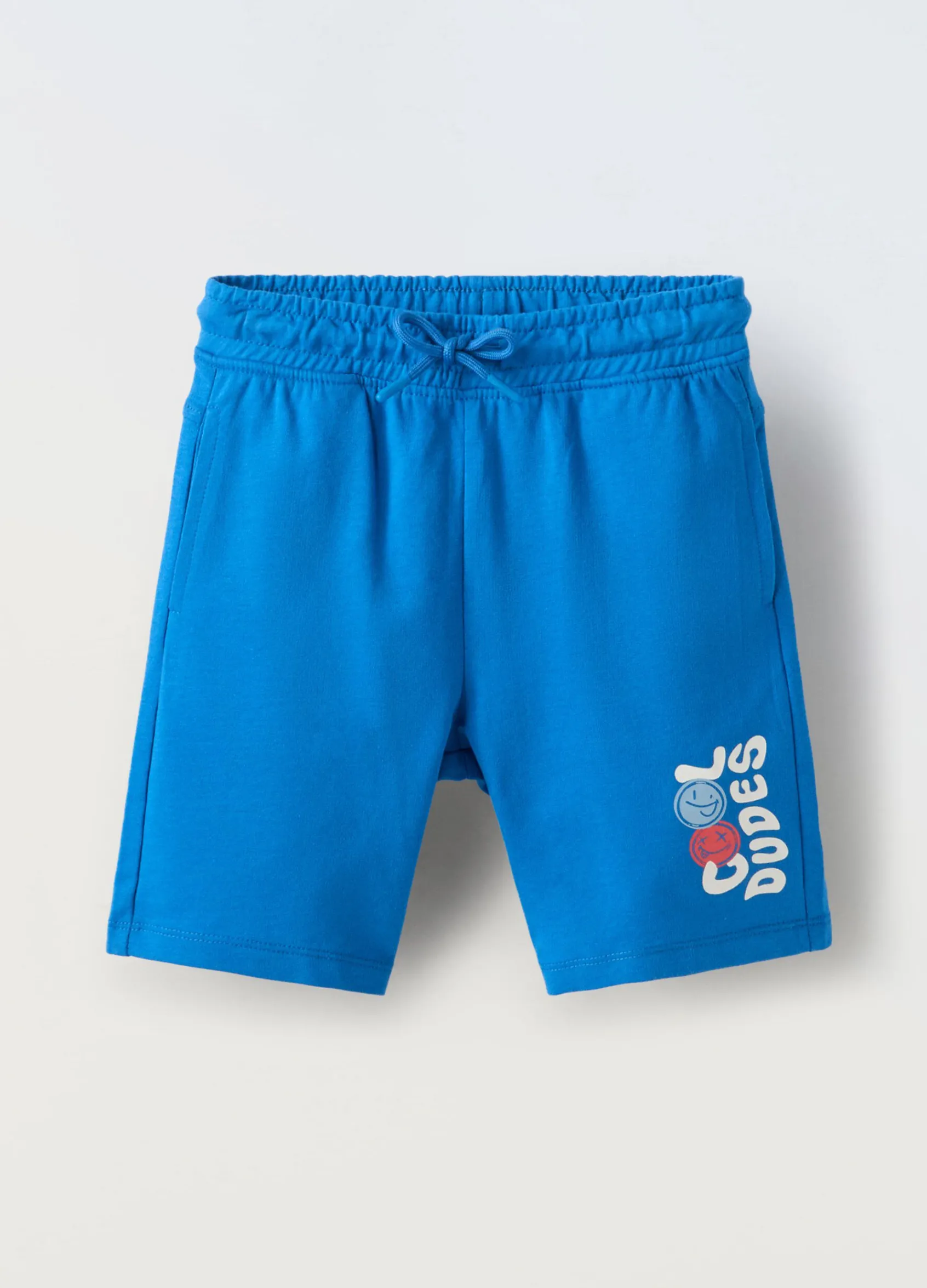 Blukids Bermuda in cotone bambino-Bambino Pantaloni