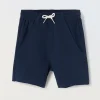 Blukids Bermuda in cotone stretch neonato- Pantaloni
