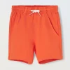 Blukids Bermuda in cotone stretch neonato- Pantaloni
