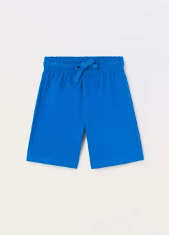 Blukids Bermuda in french terry di puro cotone bambino-Bambino Pantaloni