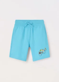 Blukids Bermuda in french terry di puro cotone bambino-Bambino Pantaloni