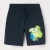 Blukids Bermuda in french terry di puro cotone bambino-Bambino Pantaloni