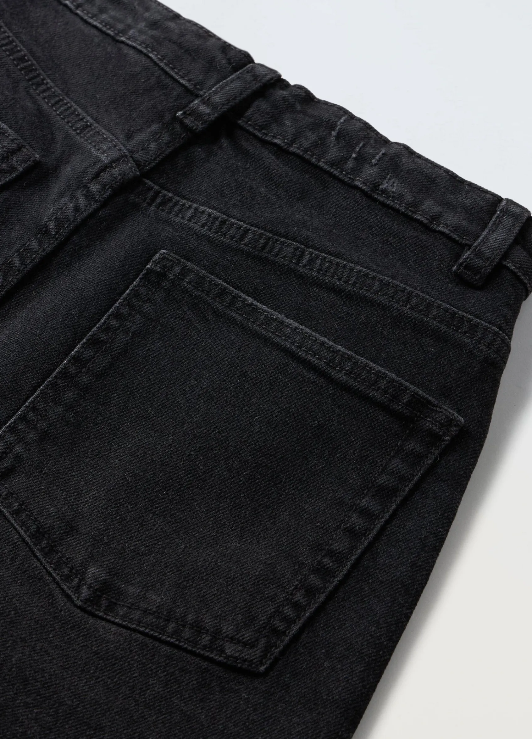Blukids Bermuda ripped in denim di puro cotone ragazzo- Jeans