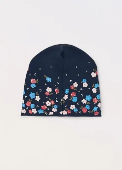 Blukids Berrettino in cotone stretch con strass neonata- Accessori