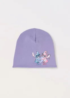 Blukids Berrettino Stitch&Angel in french terry stretch neonata- Accessori