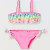 Blukids Bikini a fascia con stampa foil bambina- Mare
