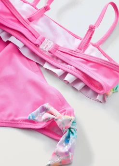 Blukids Bikini a fascia con stampa foil bambina- Mare