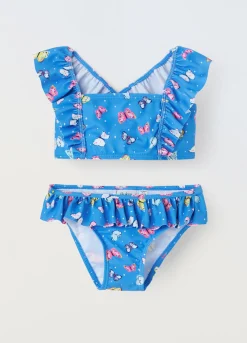 Blukids Bikini con rouches bambina- Mare