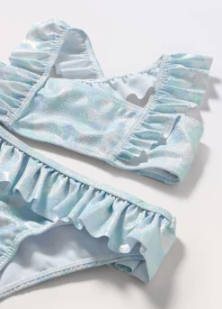 Blukids Bikini con rouches bambina- Mare