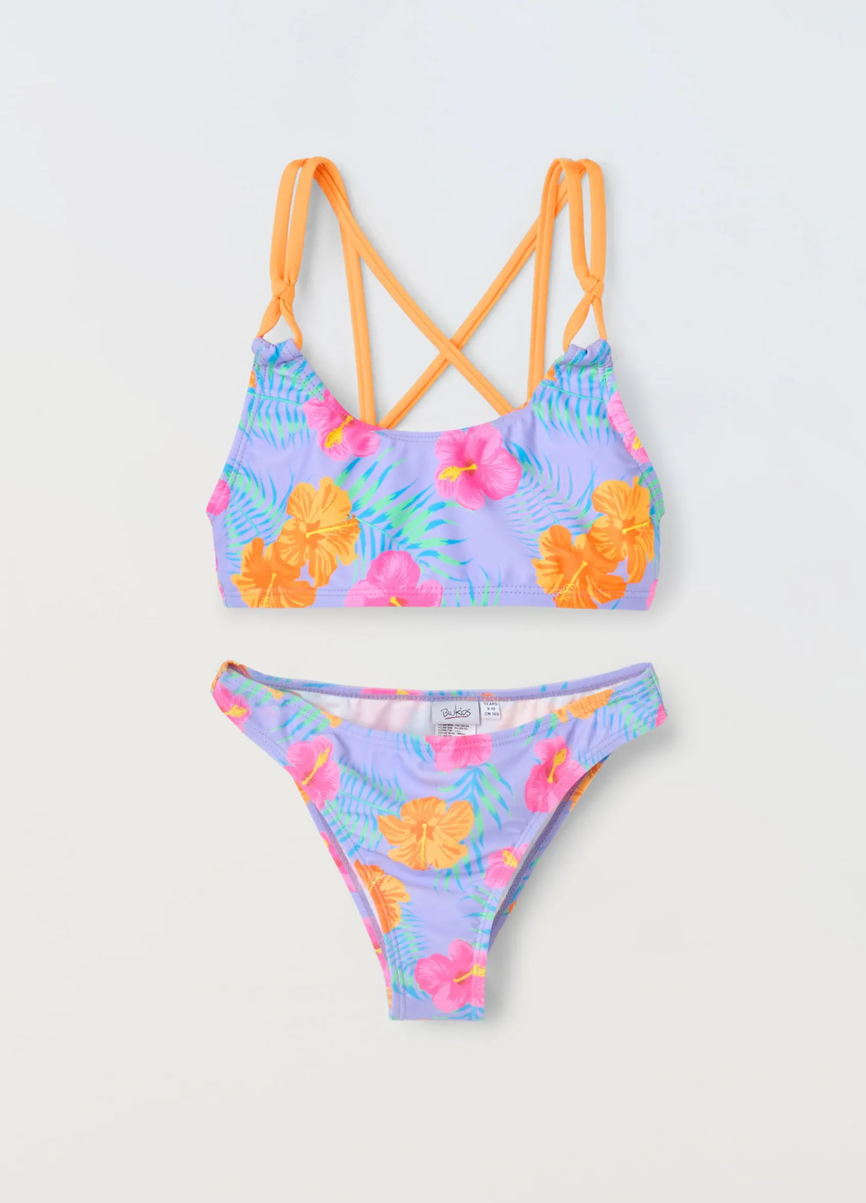 Blukids Bikini con stampa floreale ragazza- Mare