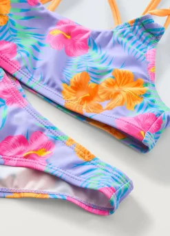Blukids Bikini con stampa floreale ragazza- Mare