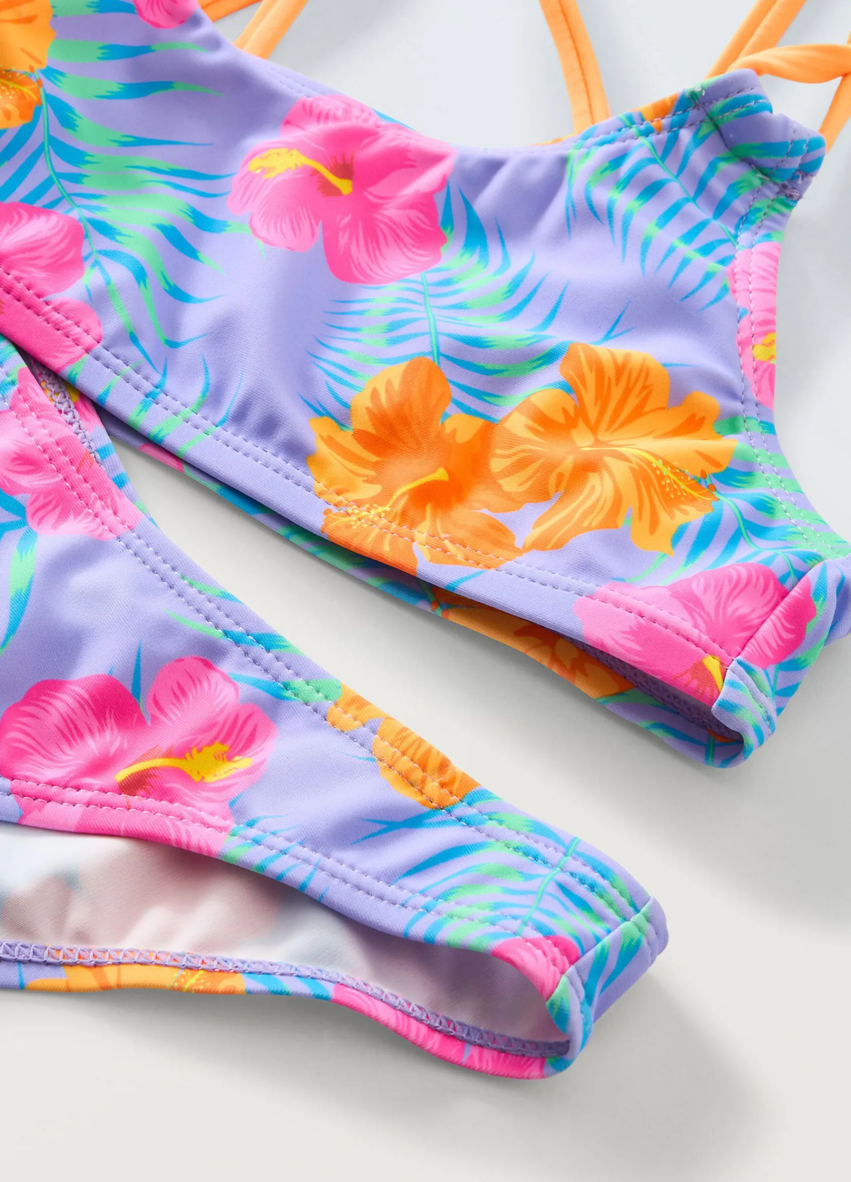 Blukids Bikini con stampa floreale ragazza- Mare