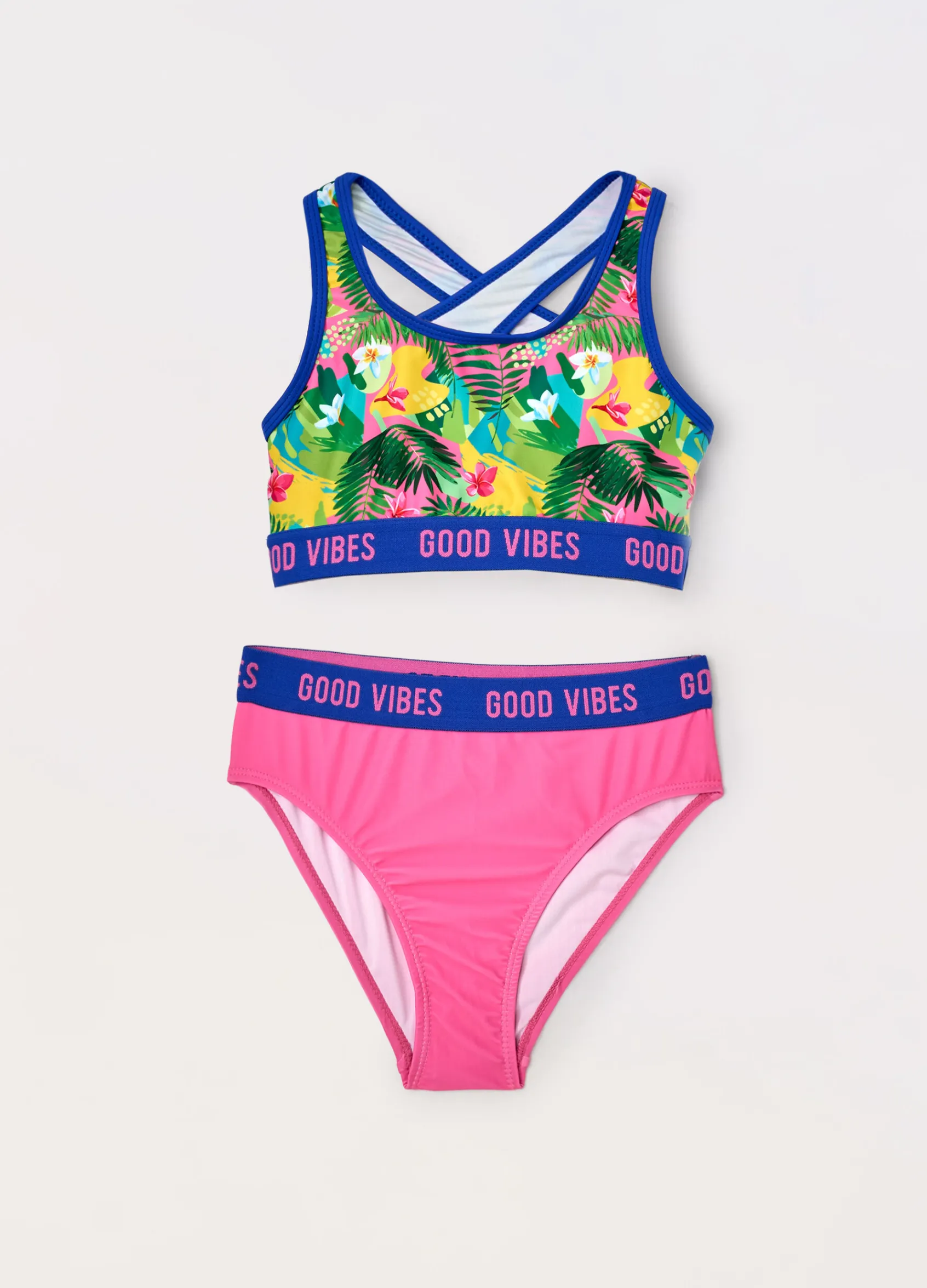 Blukids Bikini con stampa ragazza- Mare
