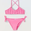 Blukids Bikini con top in sangallo ragazza- Mare