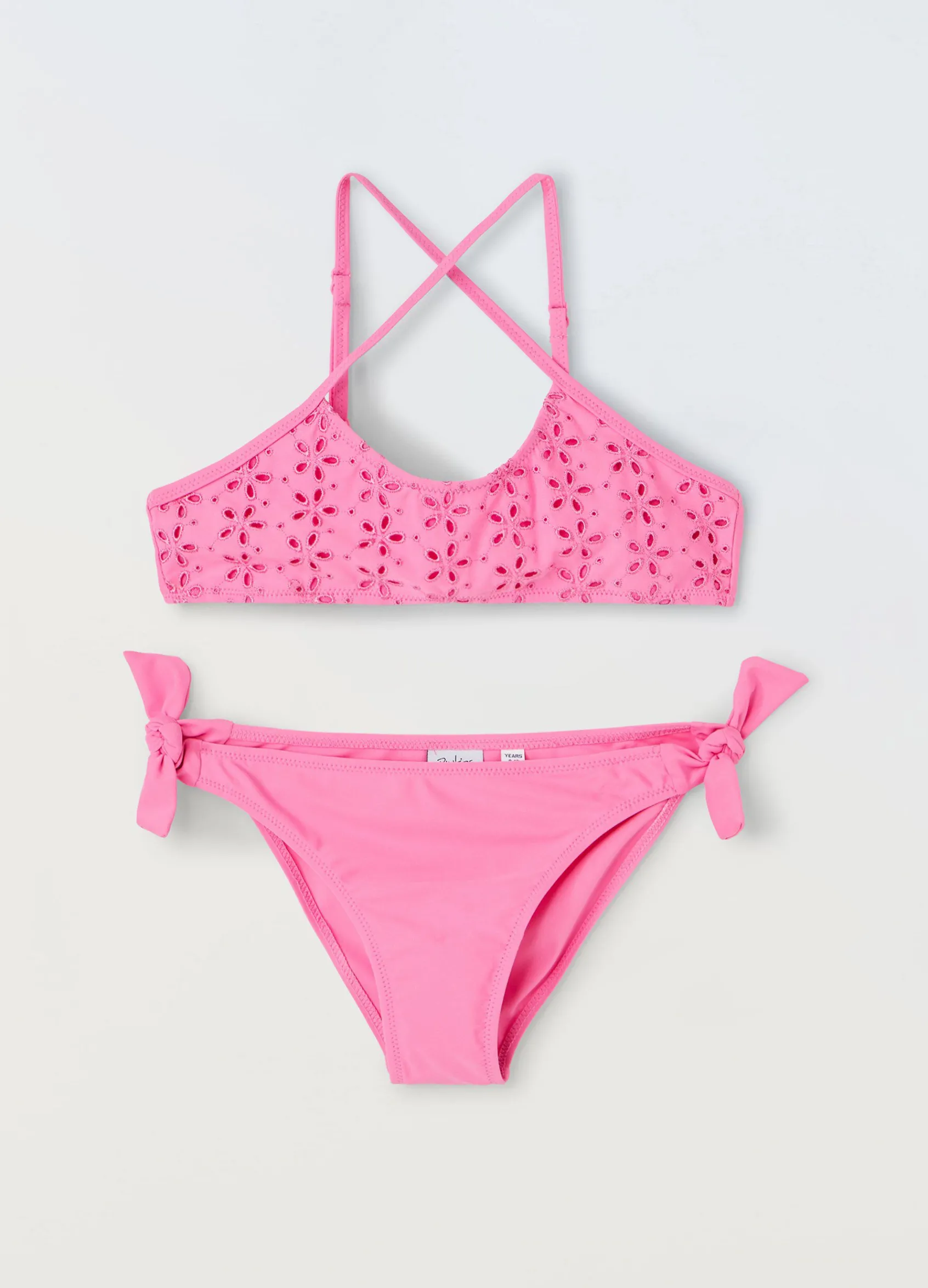 Blukids Bikini con top in sangallo ragazza- Mare