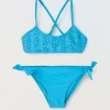 Blukids Bikini con top in sangallo ragazza- Mare