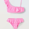 Blukids Bikini con volant ragazza- Mare