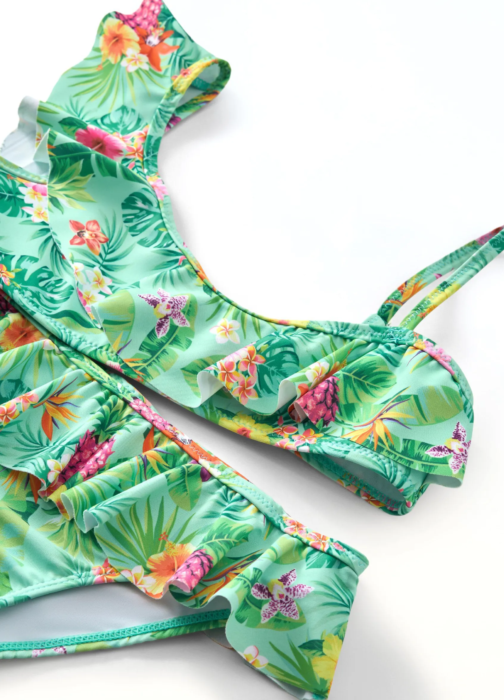 Blukids Bikini con volant ragazza- Mare