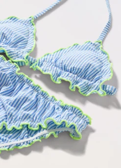 Blukids Bikini costume a righe ragazza- Mare