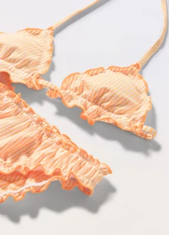 Blukids Bikini costume a righe ragazza- Mare