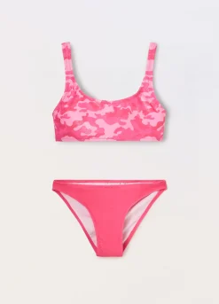 Blukids Bikini costume camouflage ragazza- Mare