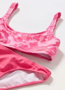 Blukids Bikini costume camouflage ragazza- Mare