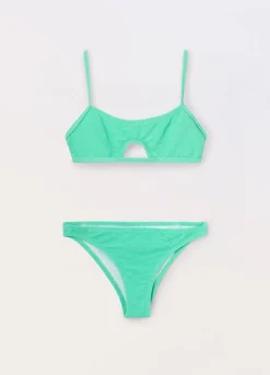 Blukids Bikini in tessuto testurizzato ragazza- Mare