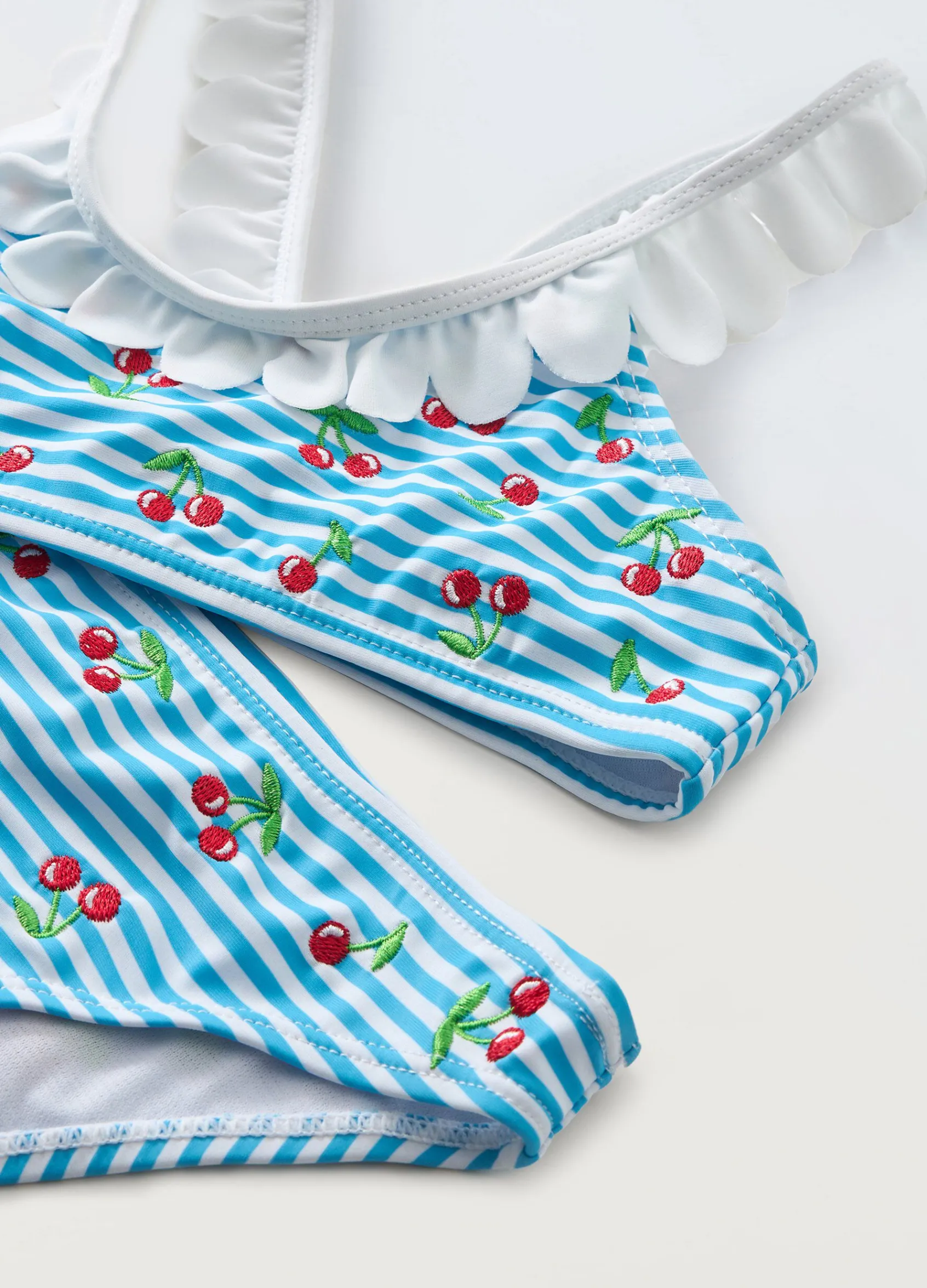 Blukids Bikini rigato bambina- Mare