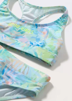 Blukids Bikini sport ragazza- Mare