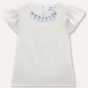 Blukids Blusa con maniche ad aletta bambina- Camicie