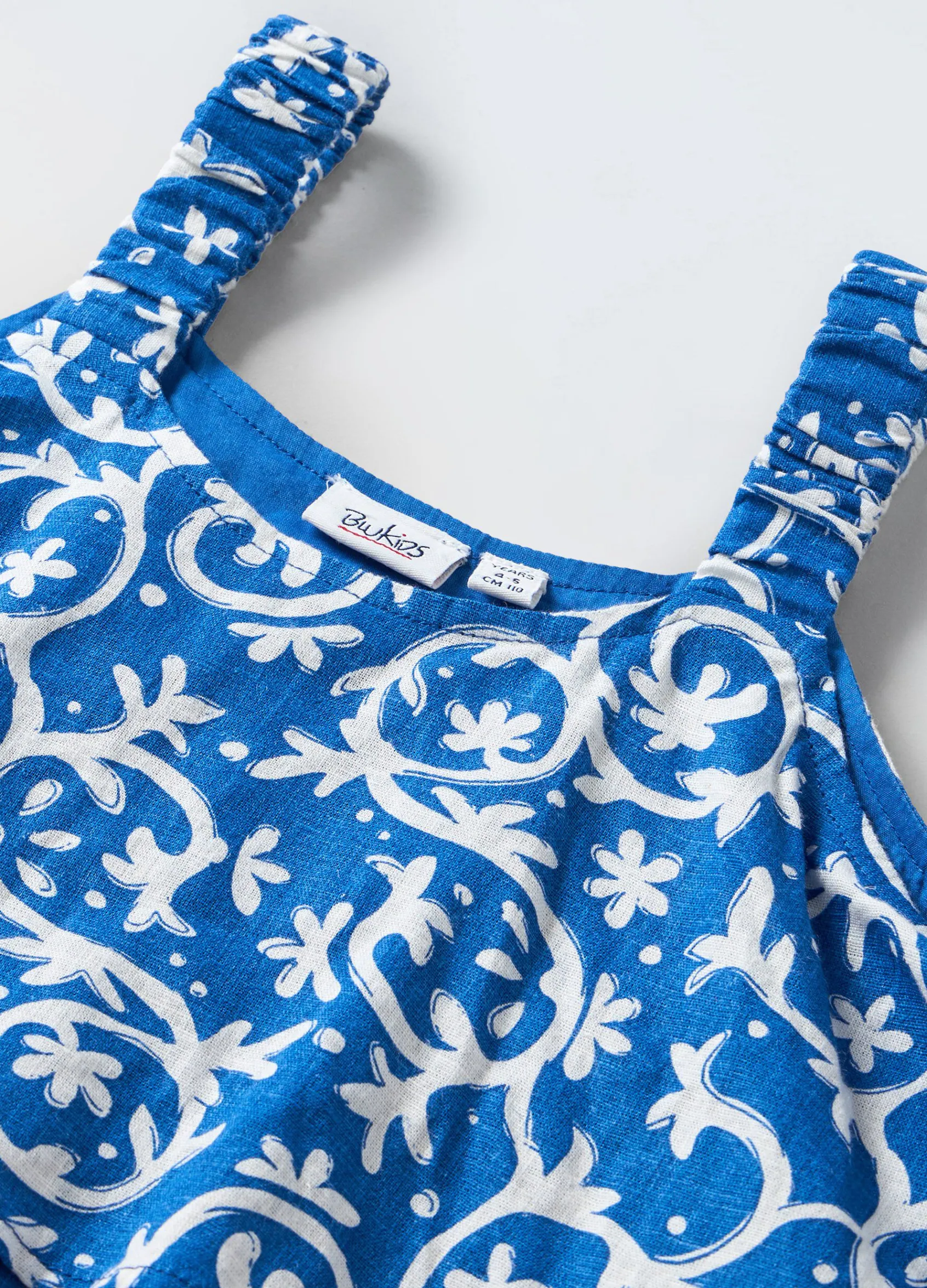 Blukids Blusa in misto lino bambina- Camicie