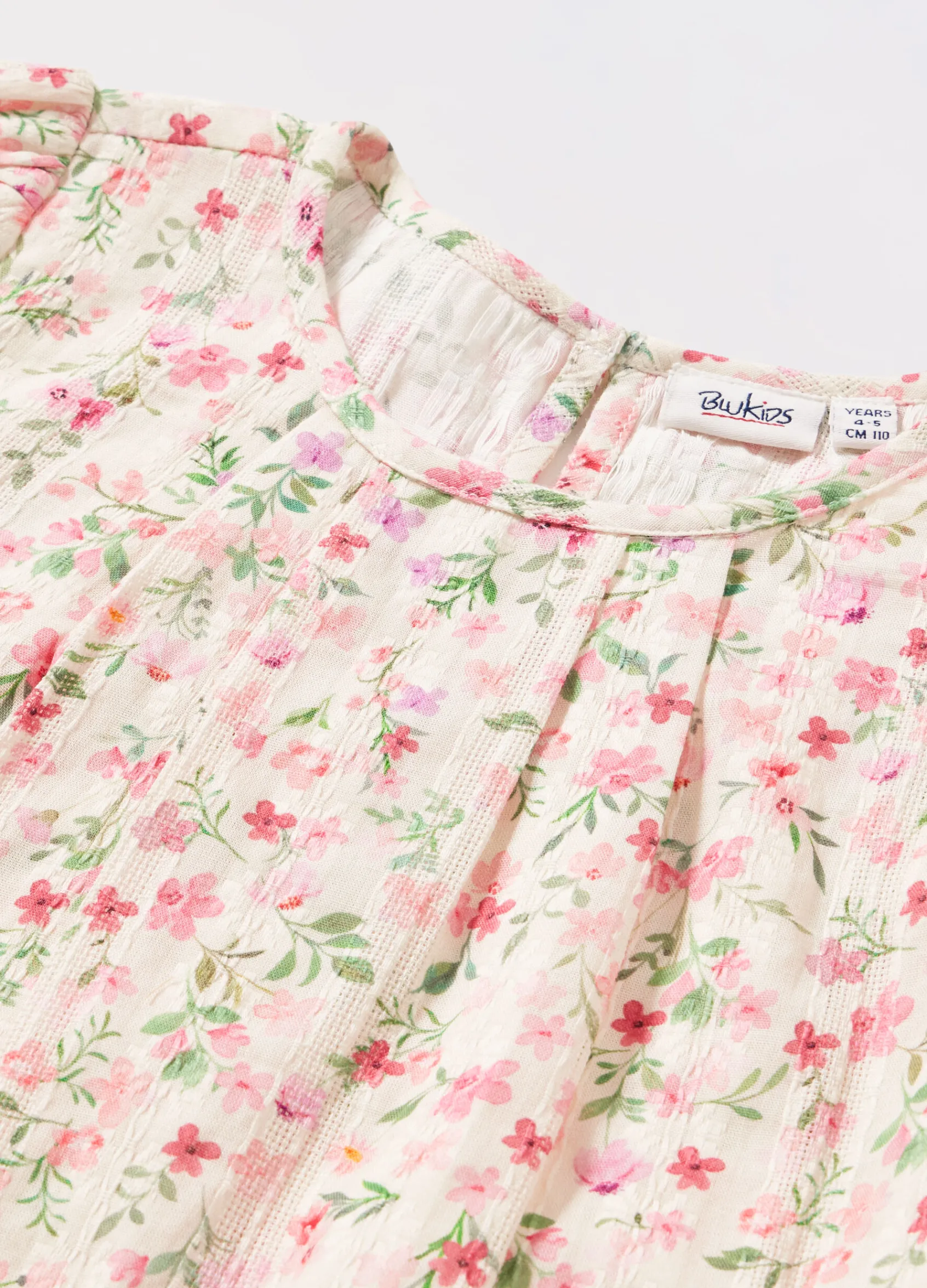 Blukids Blusa in puro cotone bambina- Camicie