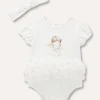 Blukids Body con tulle e fascetta neonata- Vestitini