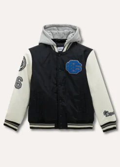 Blukids Bomber con cappuccio ragazzo- Giubbotti E Piumini
