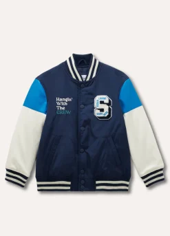 Blukids Bomber multicolor bambino-Bambino Giubbotti E Piumini