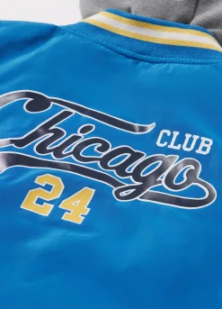 Blukids Bomber varsity bambino-Bambino Giubbotti E Piumini