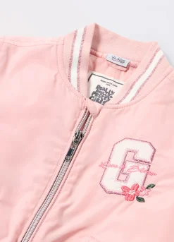 Blukids Bomber varsity full zip bambina- Giubbotti E Piumini
