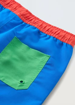 Blukids Boxer costume con stampa bambino-Bambino Mare