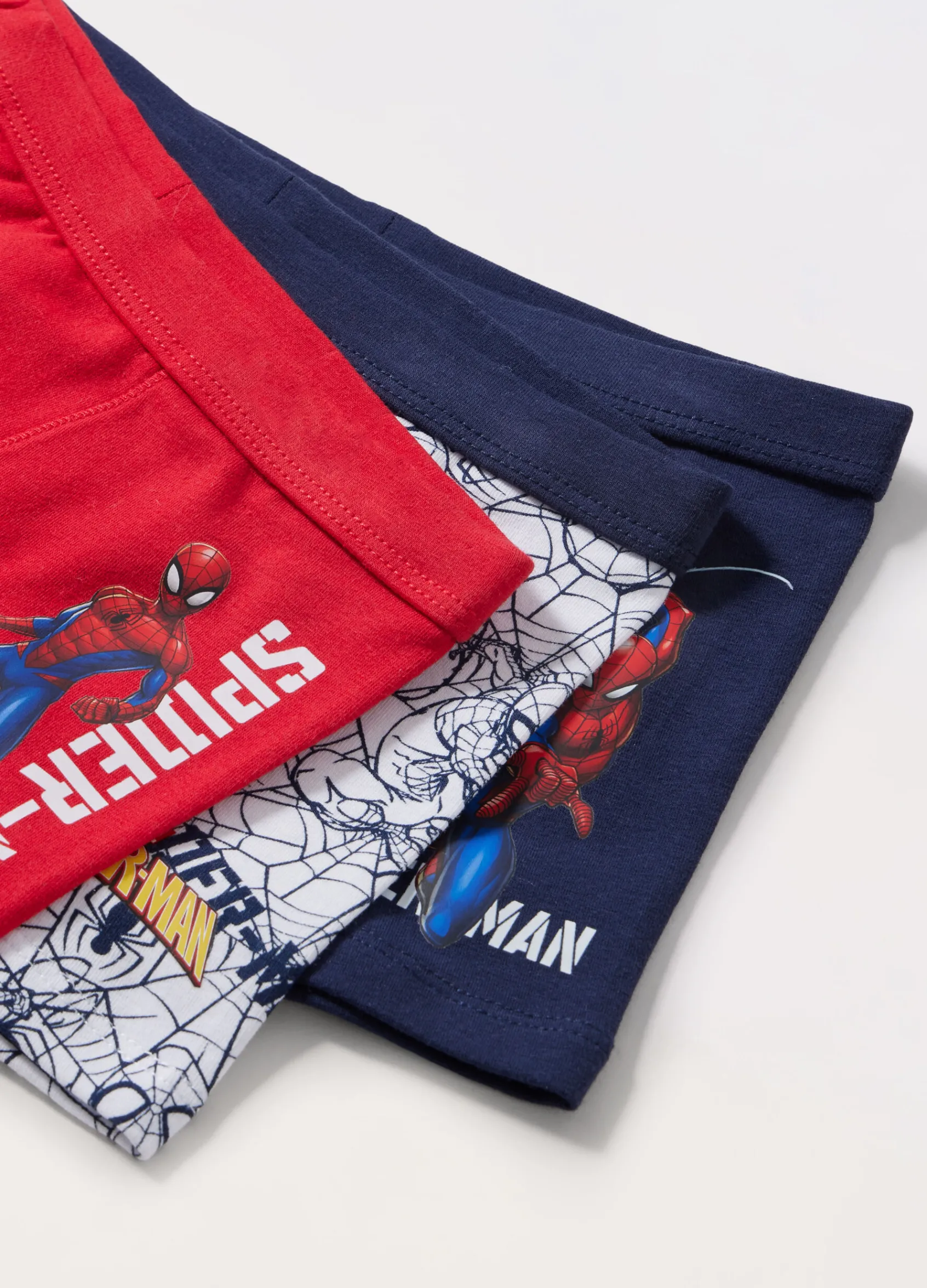 Blukids Boxer in cotone stretch bambino Spider-Man-Bambino Multipack | Intimo