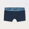 Blukids Boxer in jersey di cotone stretch ragazzo- Intimo