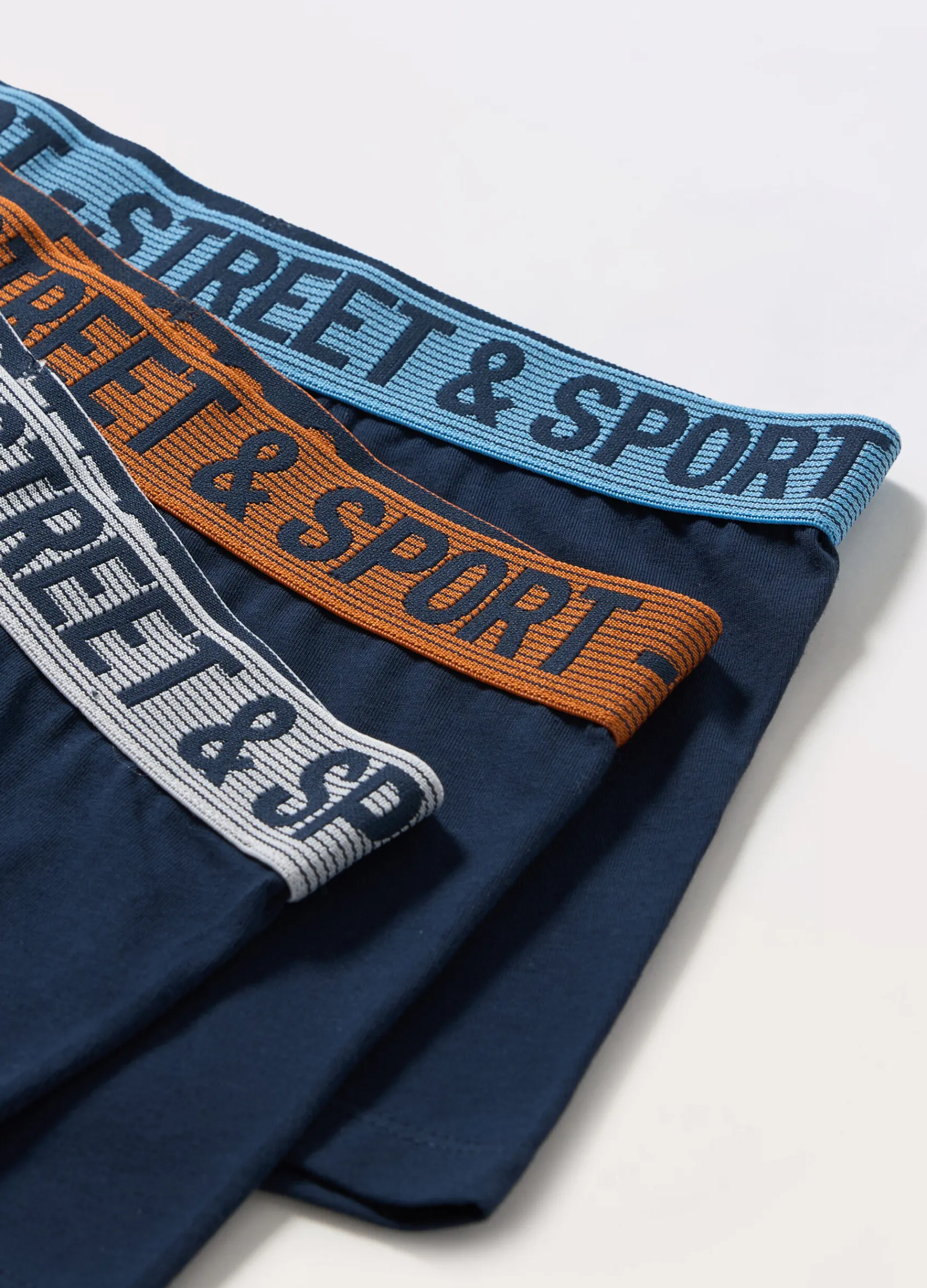 Blukids Boxer in jersey di cotone stretch ragazzo- Intimo