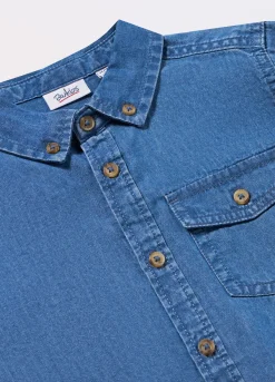 Blukids Camicia in chambray di puro cotone bambino-Bambino Camicie